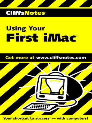 cover image of CliffsNotes Using Your First iMac